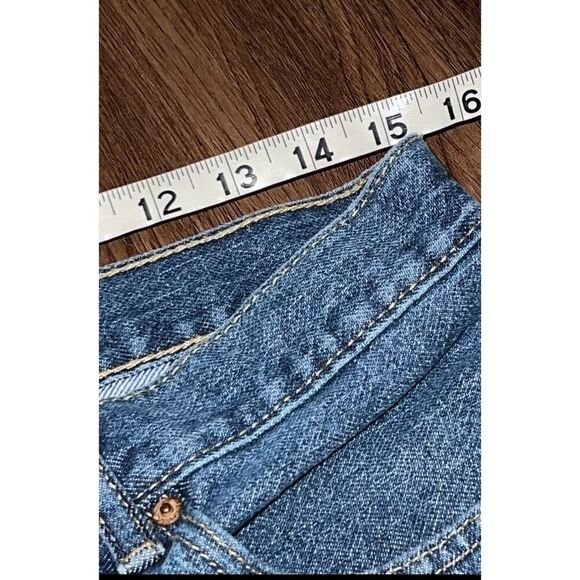 Mens Levis 505 Regular Fit Vintage Denim Shorts Jhorts Size 31 - Picture 4 of 6